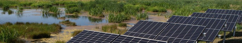 Photovoltaics on peatlands (Picture: Stephan Busse).